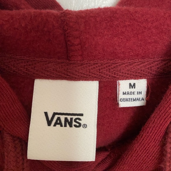 Vans Women’s Red Hoodie - Picture 3 of 3